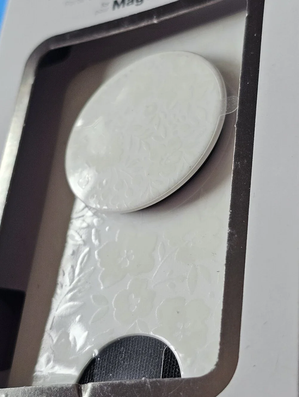 Popsocket - Blanc Fresh MAGSAFE Popwallet+